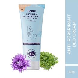 Sanfe: Anti-Perspirant & Odour Balancing Deo Cream for Women - 60gm