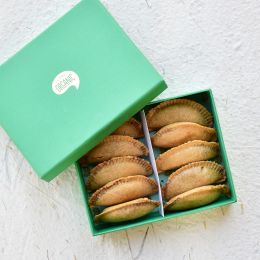 I say organic: Gujia Baked - 12 pcs - 230 g