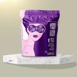 Lemme be: Sanitary Night Pads (Box of 21), 100% Cotton Certified 