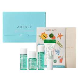 AXIS-Y: The Mini Glow Set | Brightening | Skin Radiance | Travel-Friendly | Starter Kit | 8ml+5ml+5ml+5ml