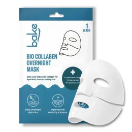 Bake Cosmetics: Bio Collagen Overnight Hydrogel Mask with Niacinamide for Deep Hydration, Firming & Plump Skin  40gm