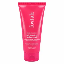 Foxtale: Brightening Moisturiser with Vitamin C & Niacinamide|Brightens, Fades Dark Spots & Hydrates |100ml