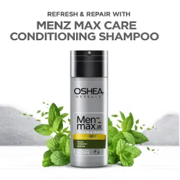 Oshea Herbals: Menz Max Care Conditioning Shampoo | Hair Strengthening & Nourishing | Daily Hair Care | 250ml