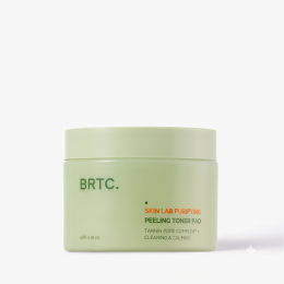 BRTC: Skin Lab Purifying Peeling Toner Pad | Deeply Remove Dirt | Excess Sebum | Prep Skin | Deep Pore CleansinCare | 40 Pads