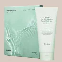 Dewdap: Pore Care & Calming Hydrogel Mask Duo| Pore Minimizing, Sebum Control, Skin Soothing & Barrier Care Combo