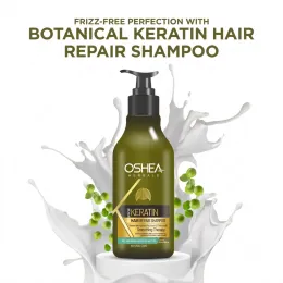 Oshea Herbals: Keratin Hair Repair Shampoo | Hair Repair & Smoothening | Damaged Hair Care | 300ml