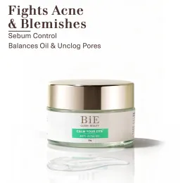 BiE: Calm Your Zits Anti-Acne Gel | For Spot Correction & Pimple Marks | Reduces Blemishes | Balances Oil | 20gm