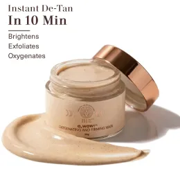 BiE: O2WOW! Face Mask | For Daily Tan Removal | Reduces Dark Spots & Pigmentation | Gentle Exfoliator | 50gm