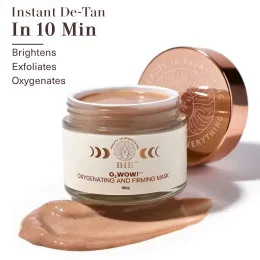 BiE: O2WOW! Face Mask | For Daily Tan Removal | Reduces Dark Spots & Pigmentation | Gentle Exfoliator | 100gm