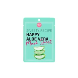 Cathy Doll: Happy Aloe Vera Mask | Calming & Moisturizing Sheet Mask | 25gm