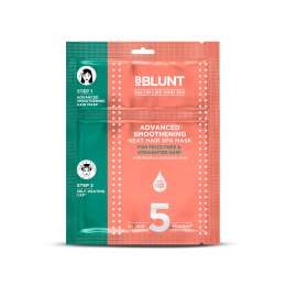 Bblunt: Advanced Smoothening Heat Hair Spa Mask | Keratin & Hyaluronic Acid | Smoothens Frizz | Deep Hydration | Salon-Like Results | 70gm