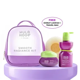 Hula Hoop: Silk Skin Kit by Foxtale | Exfoliating Body Wash + Exfoliating Body Scrub |460gm