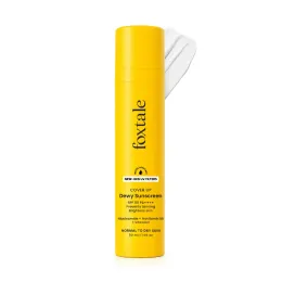 Foxtale: Dewy Sunscreen SPF 50 PA++++ With Niacinamide + Provitamin B5 + Vitamin E   50ml