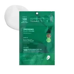 VT Cosmetics: Pro Cica Reedle Shot 100 2-Step Hydrogel Mask | Calming Care | Micro-Needling | Barrier Repair | Sheet Mask | 33g
