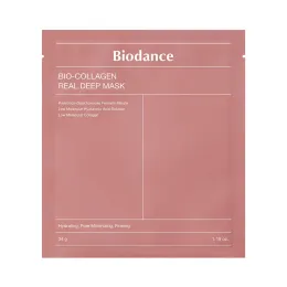 Biodance: Bio Collagen Real Deep Overnight Mask | Intense Hydration | Glow Care | Skin Soothing | Texture Care| 34g