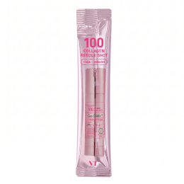 VT Cosmetics: Collagen Reedle Shot 100 Stick | Collagen Boost | Skin Firmness | Micro-Needling | Anti-Aging | 2ml × 10ea