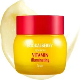 Eqqualberry: Vitamin Illuminating Cream | Brightening Face Cream | Glow Boost | Dark Spot Care | Moisturizing | 50ml