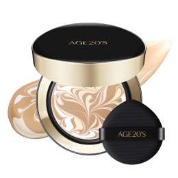 Age 20's: Signature Essence Pact Intense Cover SPF50 21W | Cushion Foundation | Full Coverage | Long-Lasting | SPF Makeup | 14gm