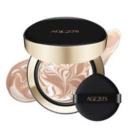 Age 20's: Signature Essence Pact Intense Cover SPF50 23W | Cushion Foundation | Full Coverage | Long-Lasting | SPF Makeup | 14gm