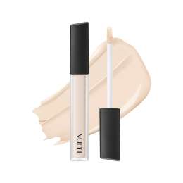 LUNA: Long Lasting Tip Concealer 15N | Full Coverage Concealer | Dark Circle & Blemish Cover | Waterproof | Long-Wear | Smooth Finish | 7.5g