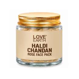 Love Earth: Haldi Chandan Rose Face Pack - 50g