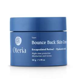 Oteria: Bounce Back Skin Cream | With Encapsulated Retinol and Hyaluronic Acid | Night Skin Repair Cream | 50gm