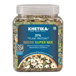 KHETIKA: Premium Seeds Super Mix Jar - 450g