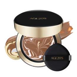 Age 20's: Signature Essence Pact Intense Cover SPF50 35N | Cushion Foundation | Full Coverage | Long-Lasting | SPF Makeup | 14gm