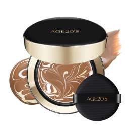 Age 20's: Signature Essence Pact Intense Cover SPF50 31N | Cushion Foundation | Full Coverage | Long-Lasting | SPF Makeup | 14gm