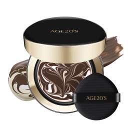 Age 20's: Signature Essence Pact Intense Cover SPF50 47N | Cushion Foundation | Full Coverage | Long-Lasting | SPF Makeup | 14gm