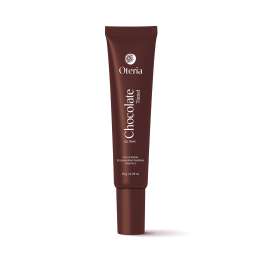 Oteria:  Chocolate Tinted Lip Balm | With Cocoa Butter, Encapsulated Peptides & Vitamin E | Smooth, Plump Lips | 10g