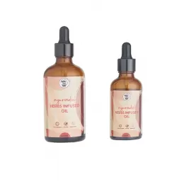 Bubblefarm: Ayurvedic herbs infused Hair and body oil for Psoarsis and eczema - 100 ml