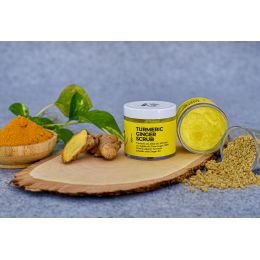 Bodycafe: Turmeric Ginger Face & Body Scrub - 100gm