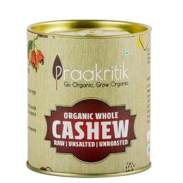 Praakritik: Organic Whole Cashew - 200 g