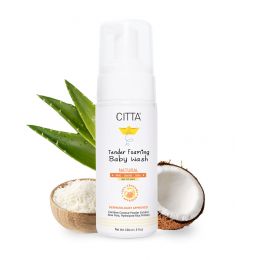 CITTA: Natural Tender Foaming Baby Wash or Body Wash for Babies and Kids - 150ml