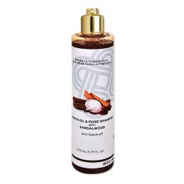 Teal and Terra: Onion Oil & Rose Shampoo With Sandalwood For Hair-Fall Control, Hair Regrowth & Dandruff Control - 200ml