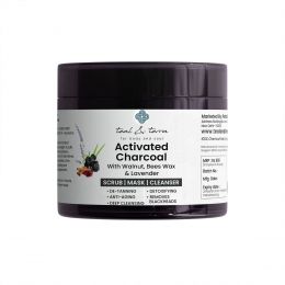 Teal and Terra: Activated Charcoal 3 In 1 Face Mask - 100gm