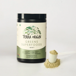 Terra Origin: Greens Superfoods - Mint - 270 gm