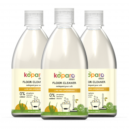 Koparo: Floor Cleaner Infused With Teatree Oil | Lime & Lemon Grass Fragrance - (500 ml X 3)