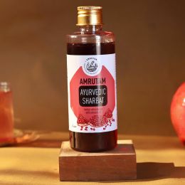 Amrutam: Amrutam Ayurvedic Sharbat With Extracts Of Anar | Pomegranate - 200 ml