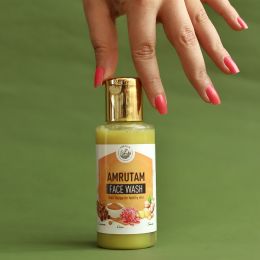 Amrutam: Face Wash | Vedic Recipe for healthy skin - 100 ml