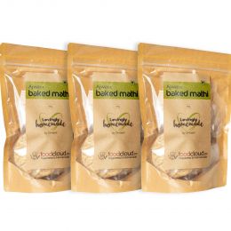 Foodcloud: Baked Ajwain Mathi - 495 gm (Pack of 3)