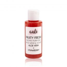 AULI: Fruity Fresh - Instant Cleansing Face Wash/Scrub - 100 ml