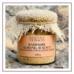 Essentia Extracts: Kashmiri Almond Walnut Scrub - (100 gm)