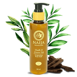 Naija: Oudh and Green Tea Body Wash - 150ml