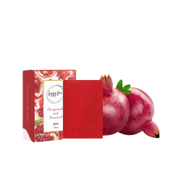 Fizzy Fern: Pomegranate & Tamarind Soap - (125 gm)