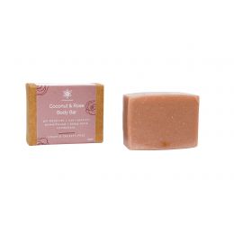 The Coconut People: Coconut & Rose Body Bar