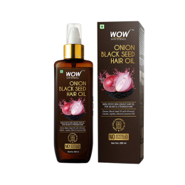 WOW: Onion Black Seed Hair Oil, 200 ml