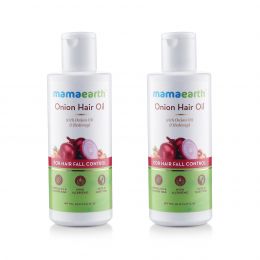 Mamaearth: Onion Oil for hairfall control - pack of 2