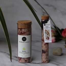 Meraki Lanes: Meraki Lanes Rose Bath Salt - 150gm